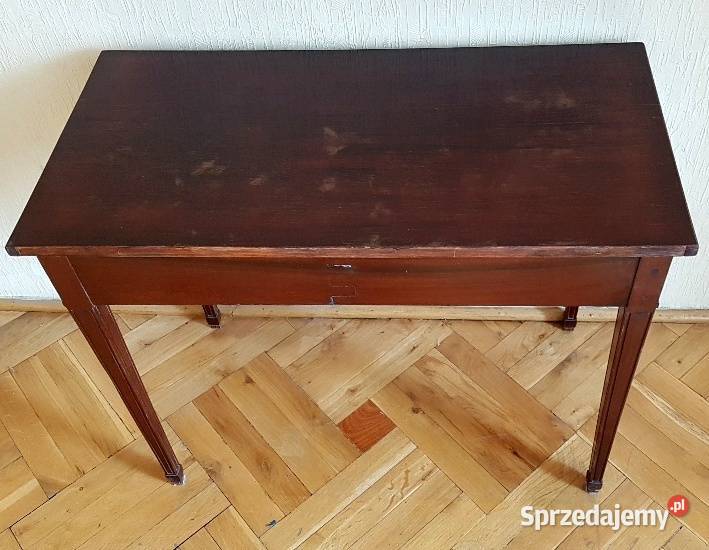 Mahoniowa konsola z szufladami kujawsko-pomorskie