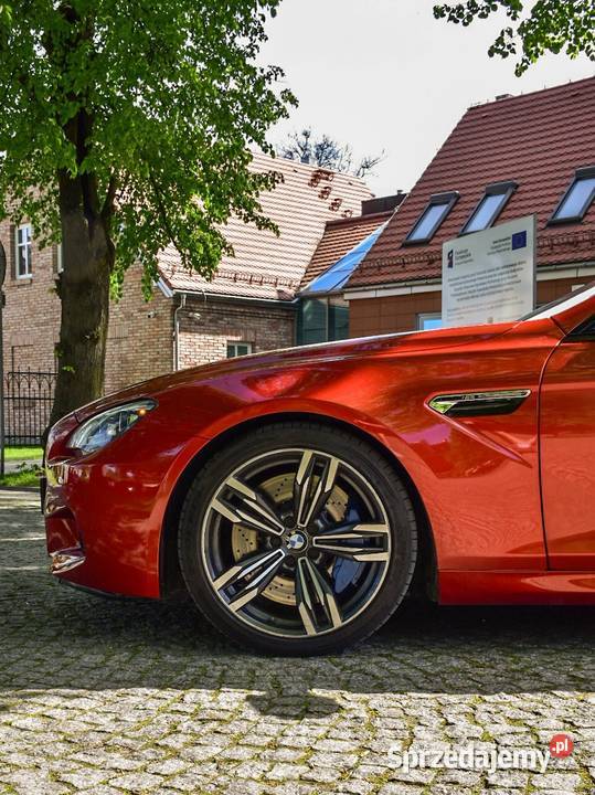 BMW M6 F13 Sakhir Orange Czarna skóra Super stan Sportowy / Coupe Kębłowo