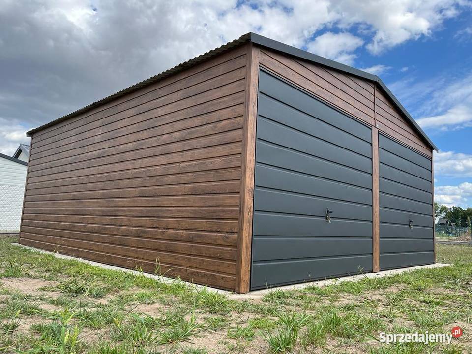 Garaże Blaszane Premium garaż 36m2 podlaskie Grajewo