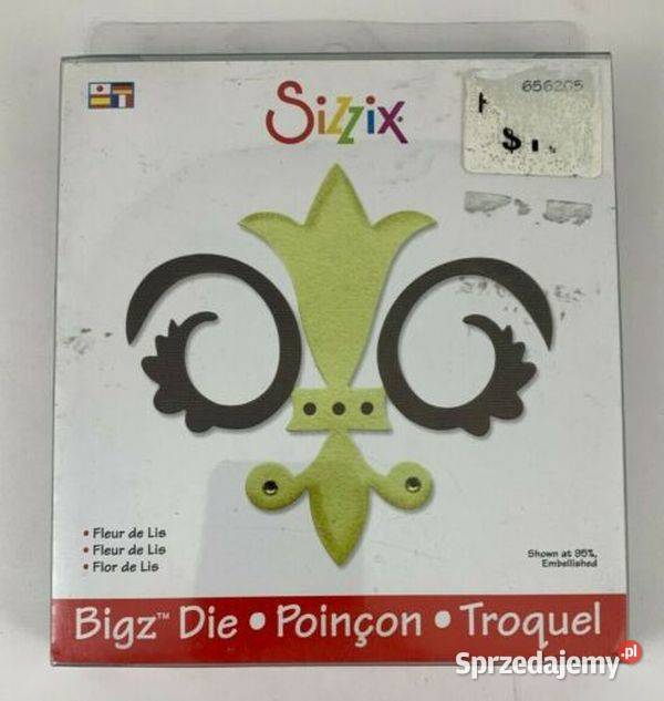 Ellison Sizzix Bigz Die Fleur de Lis 656205 lubelskie Zamość sprzedam