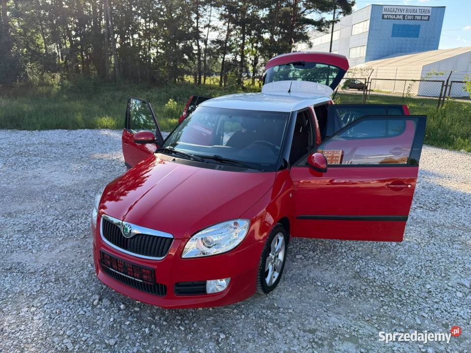 Skoda Fabia SportLine 14 16v Niski Oryginalny mazowieckie Wieliszew