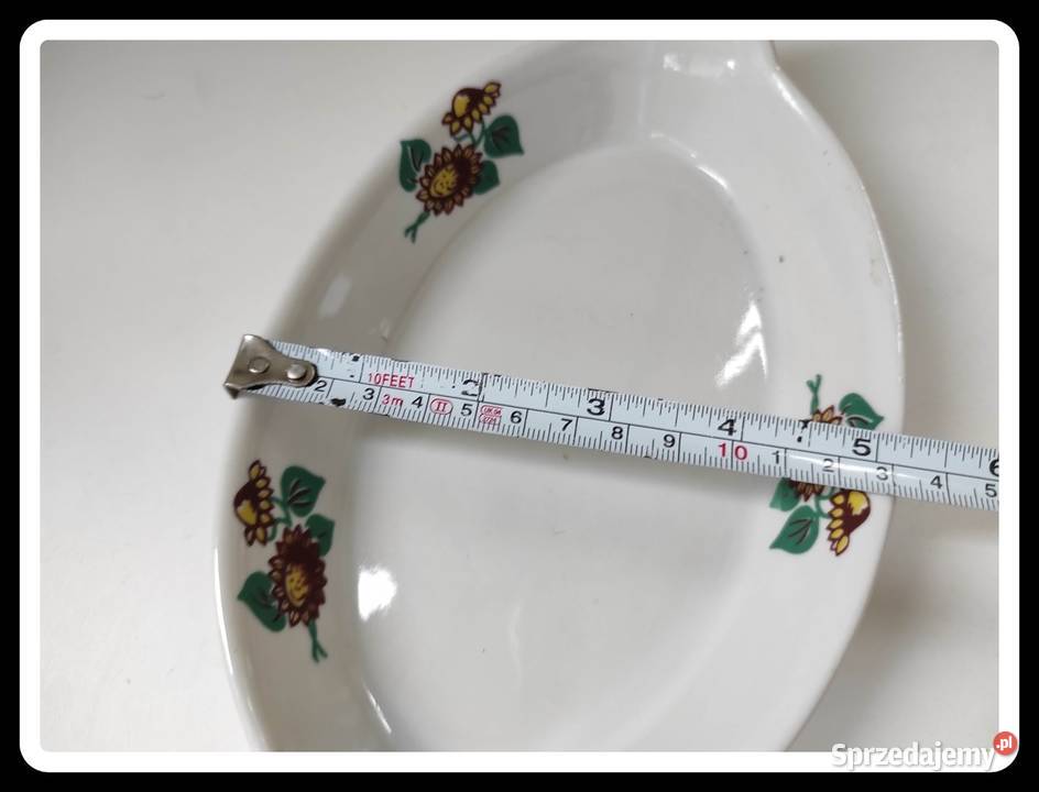 Półmisek w słoneczniki 23 x 13 Lubiana Płock