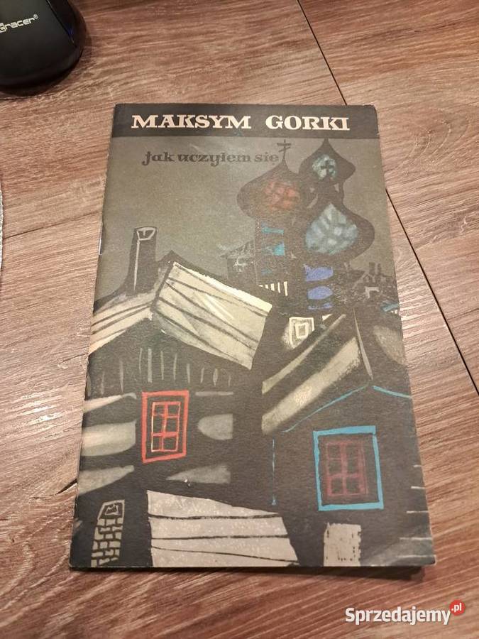 książka z 1968r uczyłem się Maksym Gorki stan Sandomierz