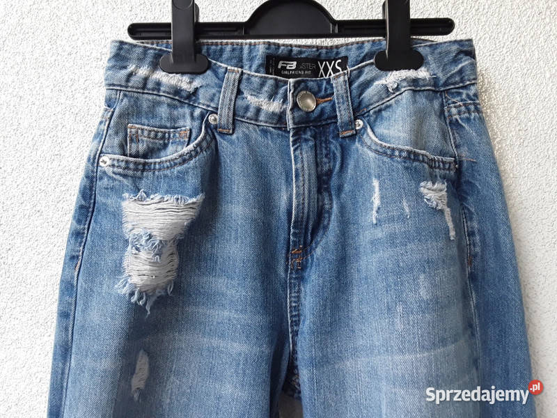 Spodnie jeans rXXS z dziurami Yorker Warszawa sprzedam