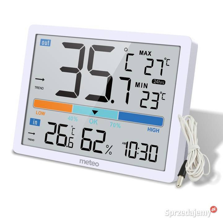 Stacja pogodowa biała Smogorzów