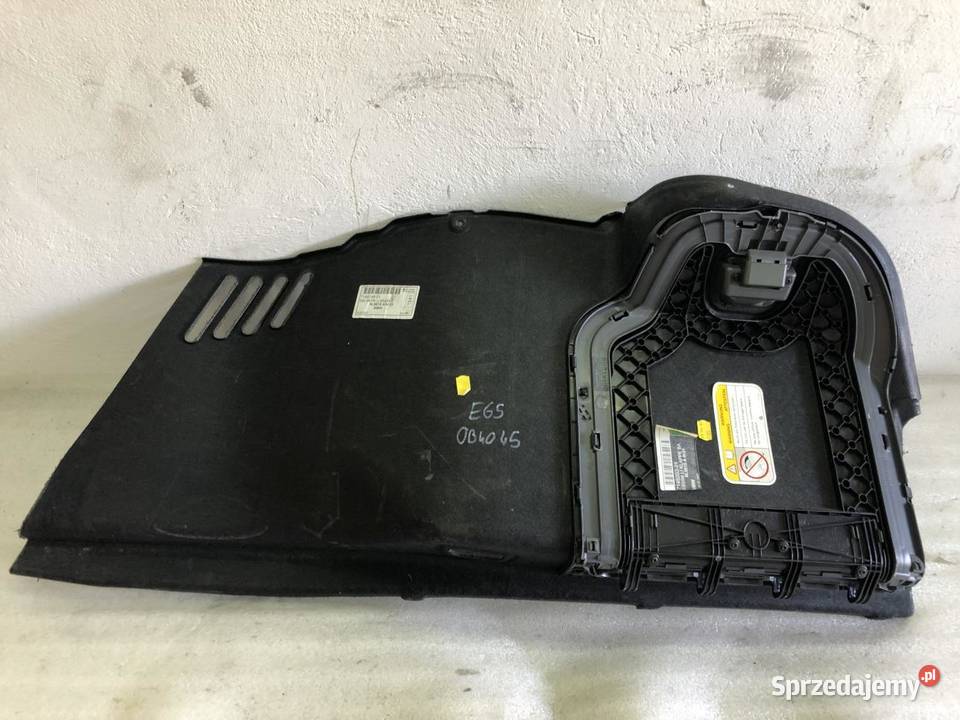 BOCZEK BAGAŻNIKA LEWY 7149199 BMW E65 LIFT