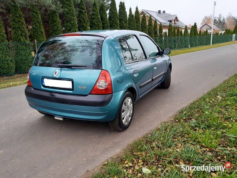 Renault Clio II Lift 12B 2004r Przebieg 136 łódzkie sprzedam
