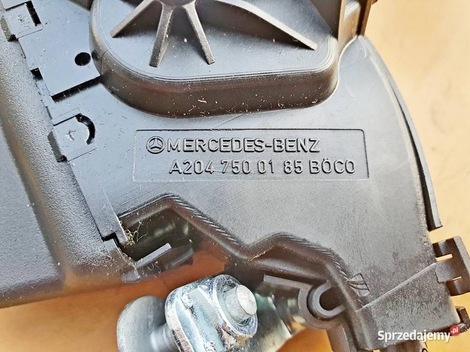 MERCEDES R172 W204 W212 ZAMEK KLAPY BAGAŻNIKA Karoseria mazowieckie