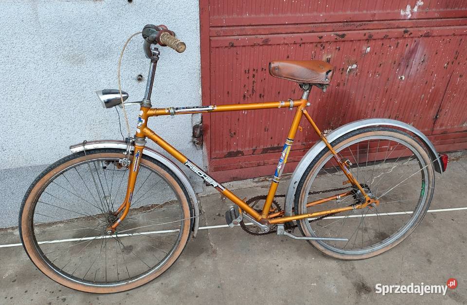 Rower Fischer Markenrad DDR zabytkowy vintage Wolbrom