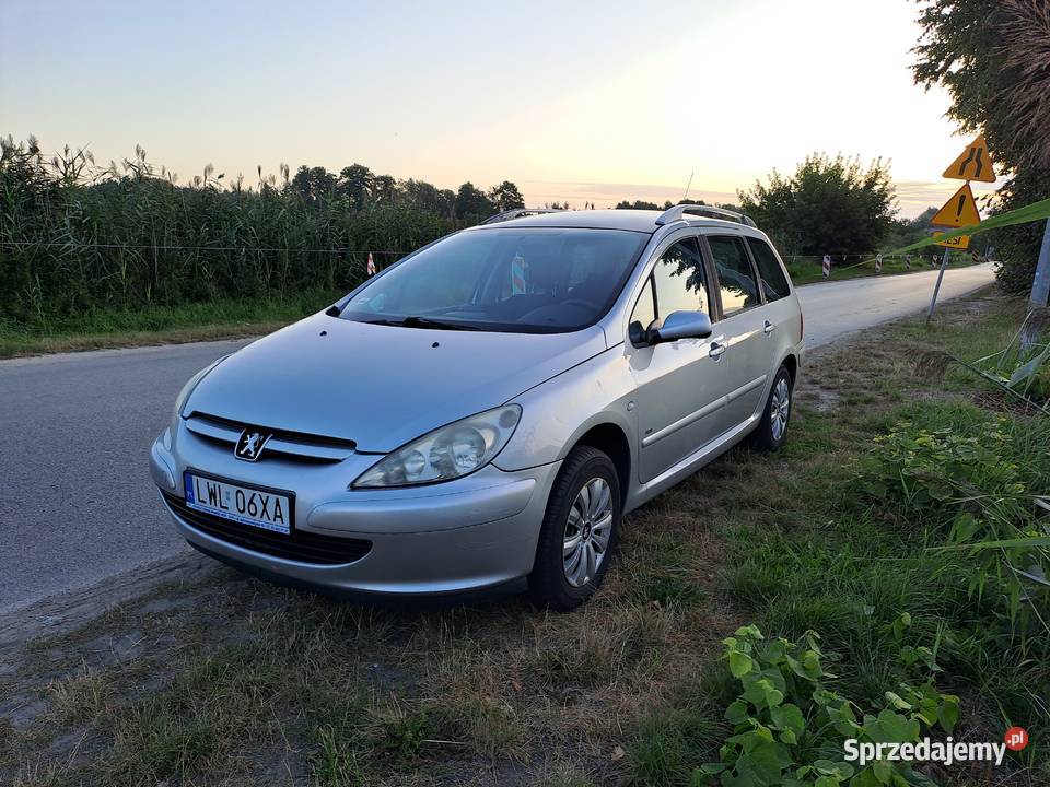 Peugeot 307sw 20 HDI 90 2005 179 przebiegu Włodawa