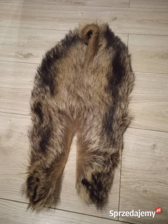 Komplet czapka i kołnierz z naturalnego futra Kraków sprzedam
