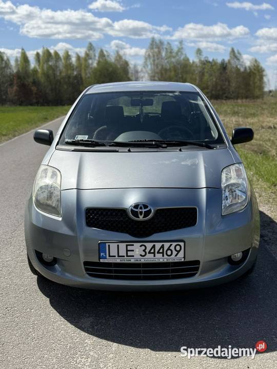 Toyota Yaris 14 D4D 2008 Ekonomiczny Diesel Samochody osobowe lubelskie Milejów