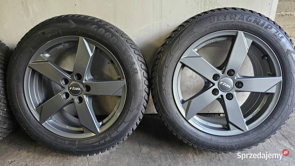Koła zimowe felgi aluminiowe 17 5x112 Sobienie-Jeziory sprzedam