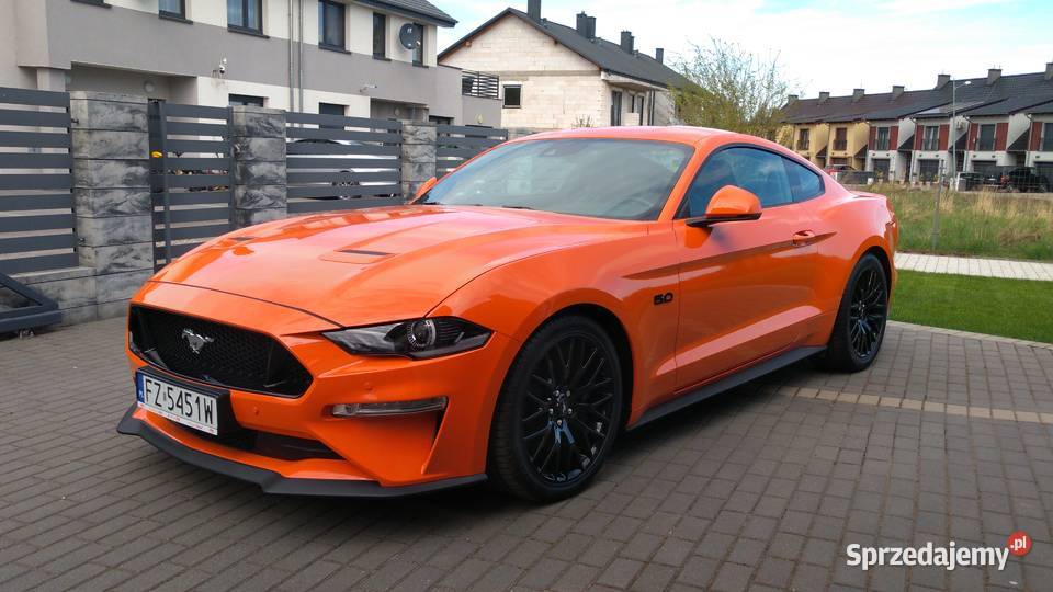 FORD MUSTANG GT V8 450 SALON POLSKA 052020 ESP Zielona Góra
