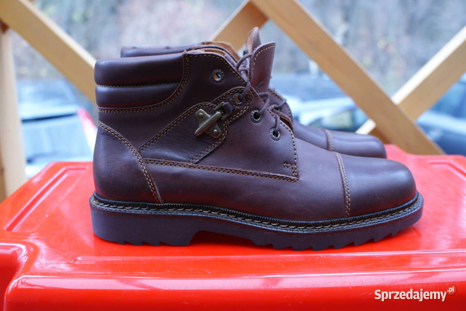 Buty Skórzane z Niemiec Nowe 40 Okazja Olsztyn Półbuty warmińsko-mazurskie