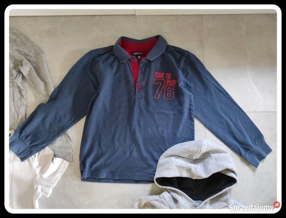 Zestaw paka ubrań chłopięcych rozmiar 146 152 Płock sprzedam