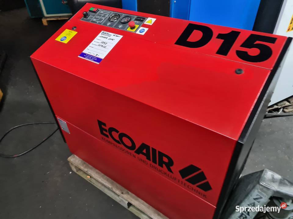 Kompresor śrubowy EKOAIR D 15 11 kw Zduny