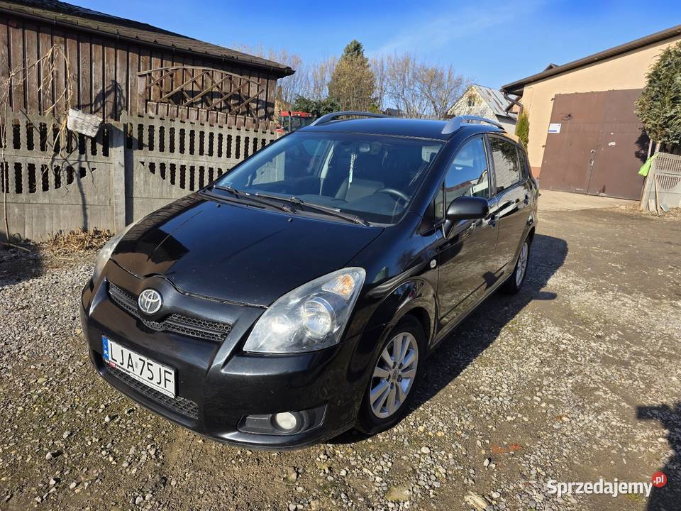 Toyota Corolla Verso 22D polift 136 BEZ DPF nieuszkodzony Corolla Verso Janów Lubelski sprzedam