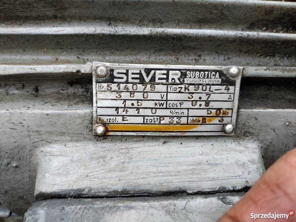 Silnik elektryczny 15 kW 1410 obrmin nie mazowieckie Garwolin