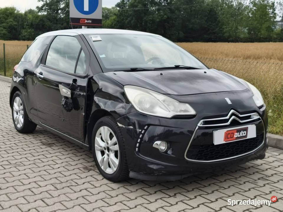 Citroen DS3 16 ehdi 92 lekko uszkodzony diesel małopolskie