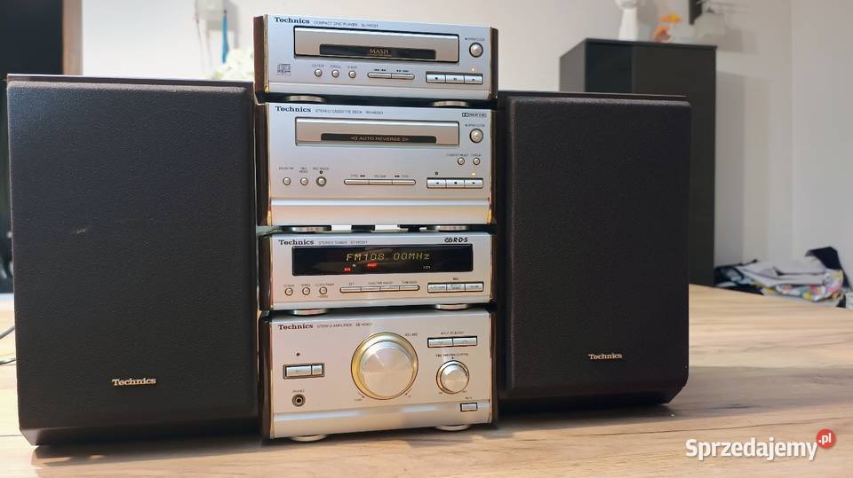 Wieża Technics hd501 ładny klasyk Ostrzeszów