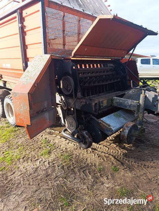 Sprzedam przyczepę samozbierająca deutzfahr f327 Deutz-Fahr lubuskie Podmokle Wielkie