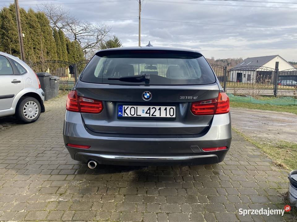 BMW 318d 143 2014 Automat Bezwypadek Bez wkładu komputer pokładowy