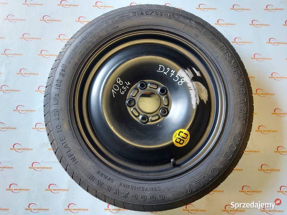 MONDEO MK4 S GALAXY MK3 koło dojazdowe 1258516 Kielce