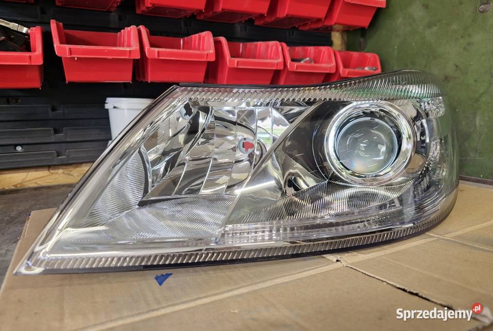 Lampa przednia lewa Skoda Octavia II Klępicz