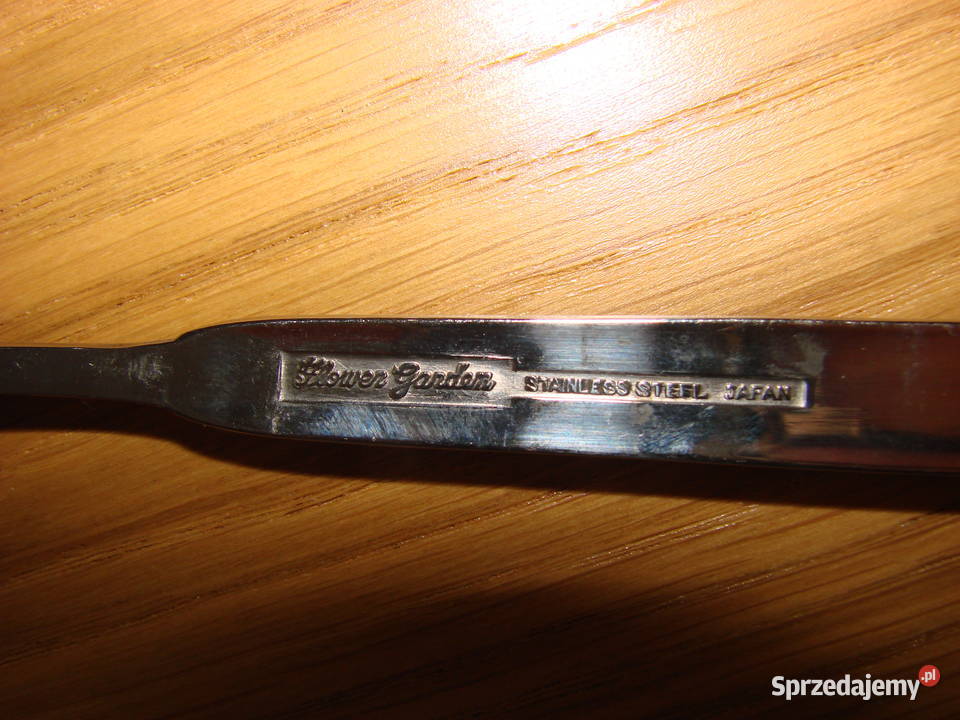 Flower Garden Japan sztućce PRL Pruszcz Gdański