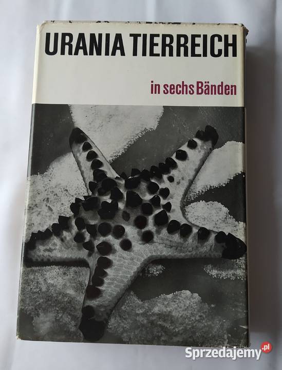URANIA TIERREICH Annelida bis Chaetognatha twarda z obwolutą Kultura i Rozrywka Hajnówka