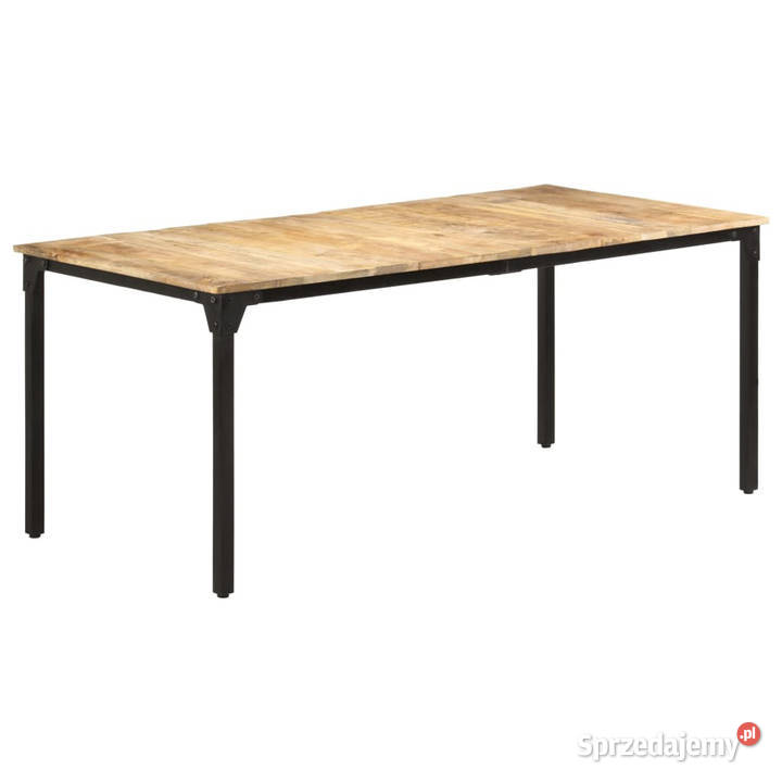 Stół jadalniany 180 x 90 x 76 surowe drewno sprzedam