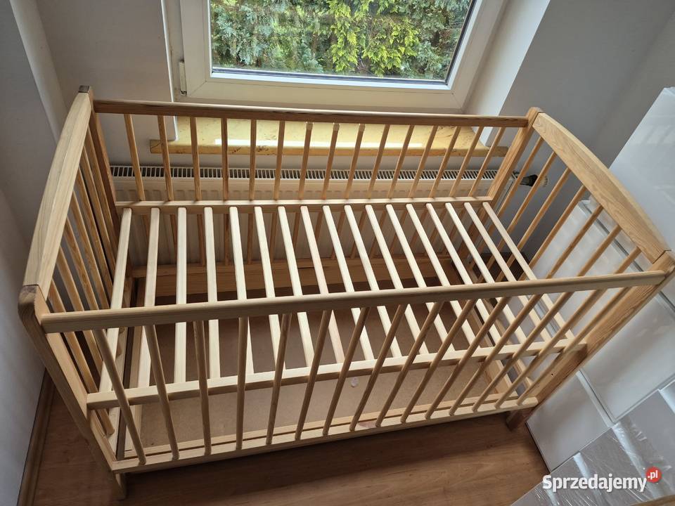 Łóżeczko dziecięce Andrzej z szufladą sosna Toruń