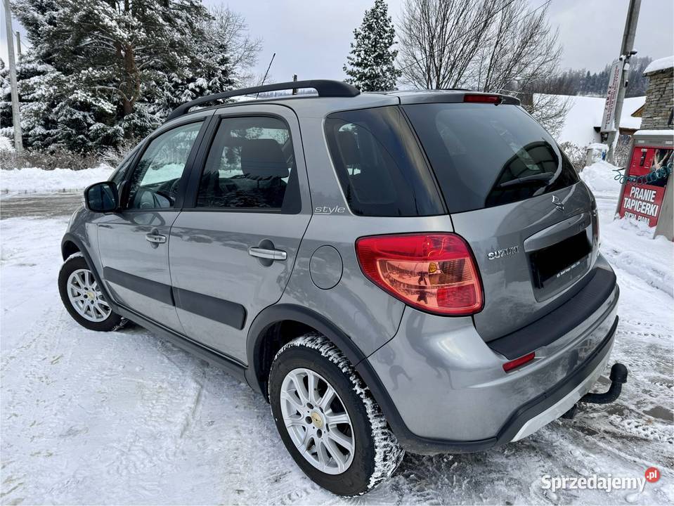 Suzuki SX4 STYLE 4x4 16 benzyna Rok produkcji 2011 Nowy Targ