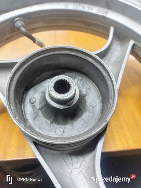 Tylne koło 12 cal 19 frezów skuter 4T Łubno