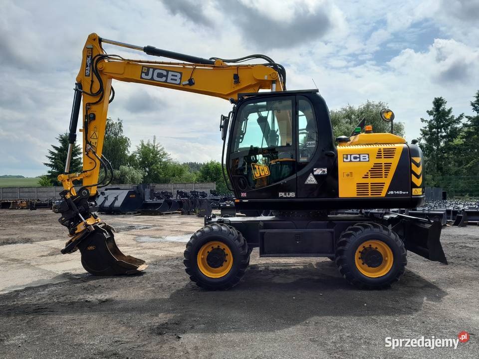 JCB JS145W 2021R ENGCON Rok produkcji 2021 Motoryzacja Krotoszyn