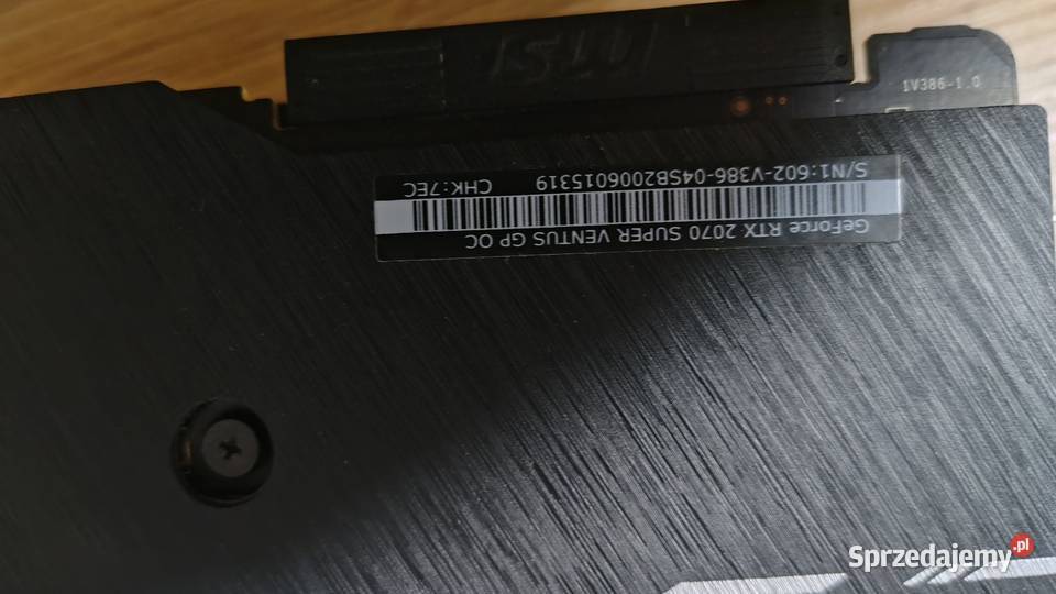 RTX 2070 super 8g MSI Świdnica