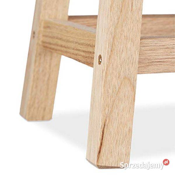 podnóżek stołek taboret stojak z naturalnego 26cm Pozostałe Zamość