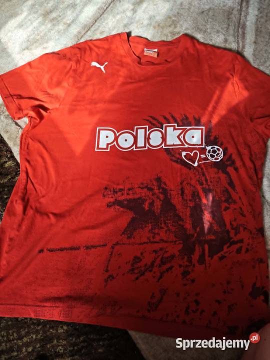 PUMA koszulka męska polo z napisem Polska Hajnówka