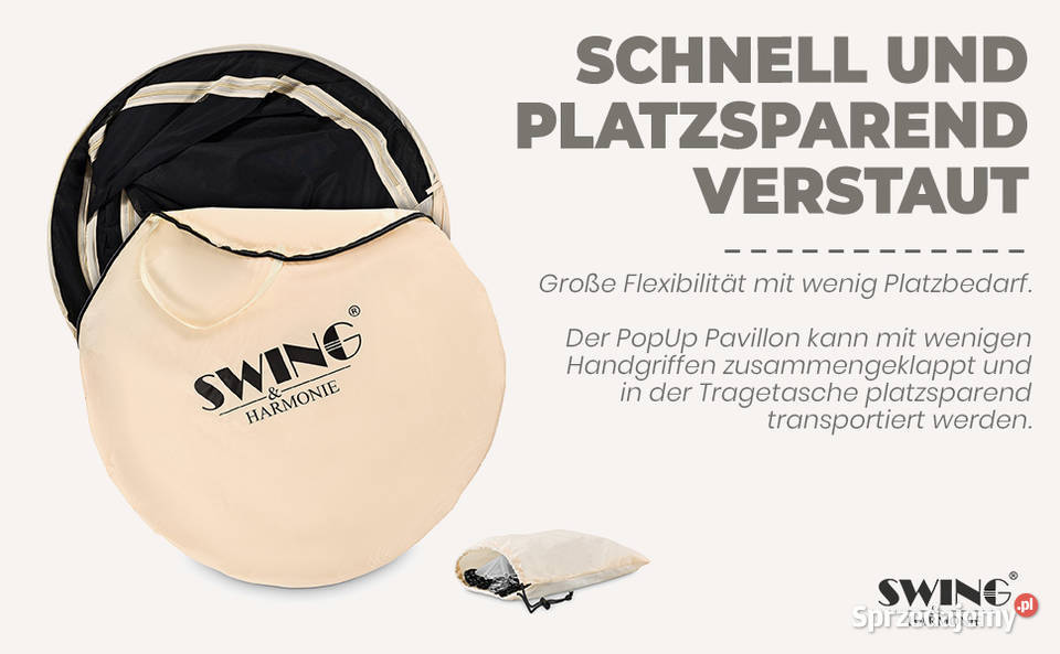 MOSKITO PAWILON OGRODOWY 2w1 PopUp 12FT Kalety