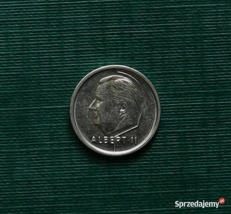 BELGIA 1 frank 1994r Napis holendersku BELGI Gliwice