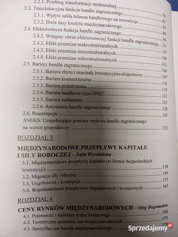 Międzynarodowe stosunki gospodarcze mazowieckie Warszawa