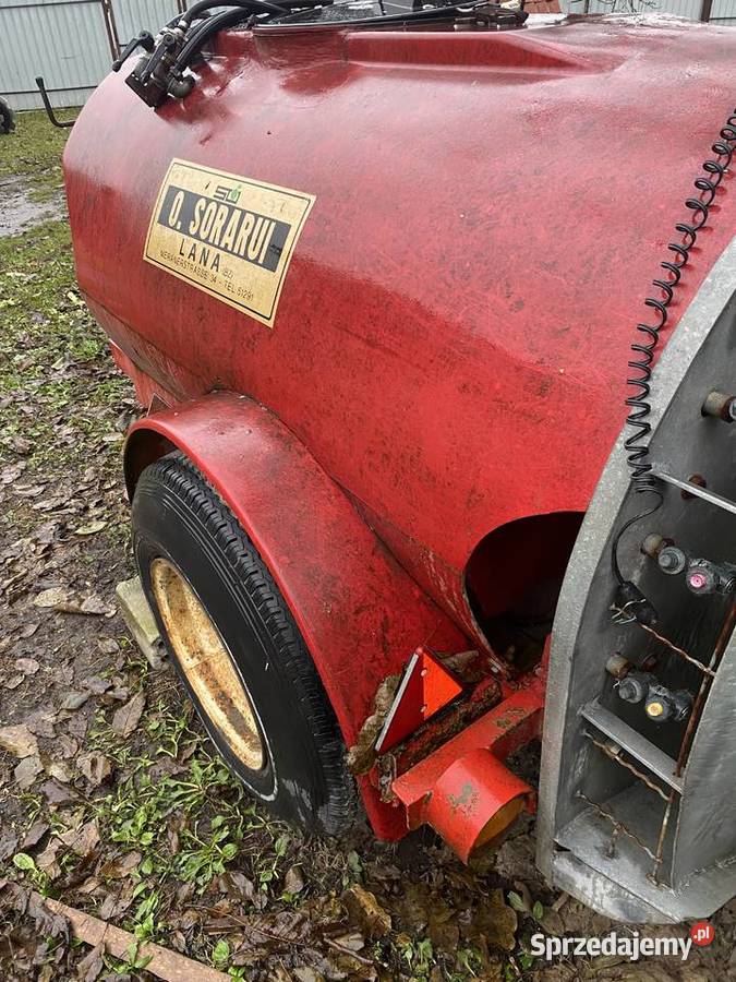 Sorarui opryskiwacz sadowniczy 1000l Zaczepiane Łabunie