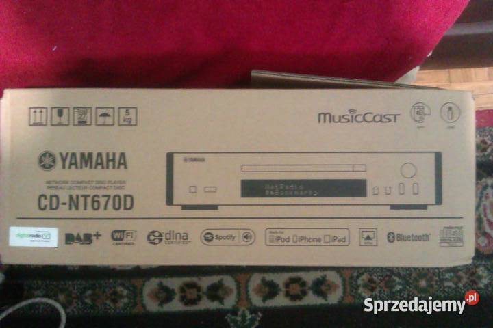 Nowa Yamaha CDNT670D MusicCast WiFi cd FM dab mazowieckie Warszawa