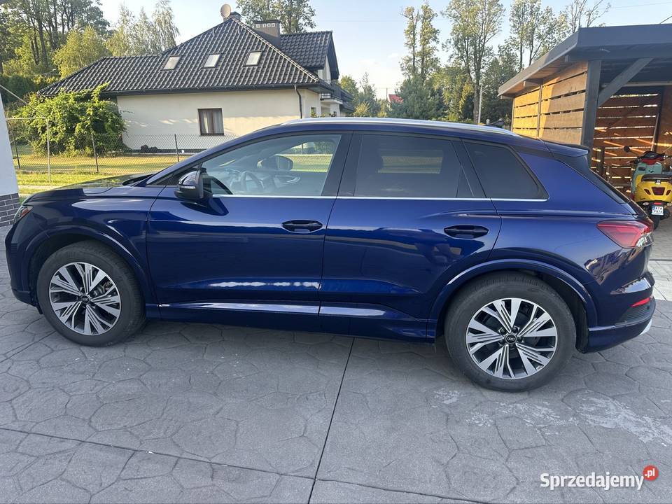 Audi Q4 etron 50 21000km małopolskie Więckowice