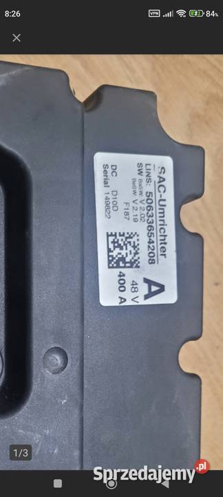 SAC sterownik RX20 Wózki widłowe Wilczyn