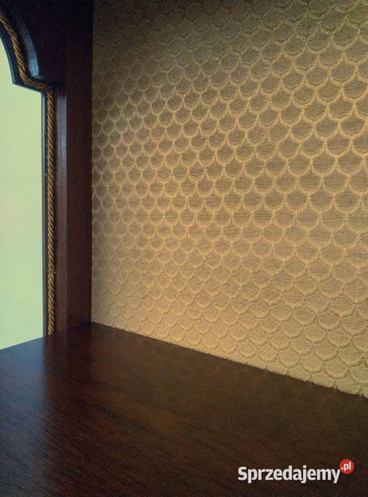 Piękna witryna biblioteka intarsje włoski barok Białystok sprzedam