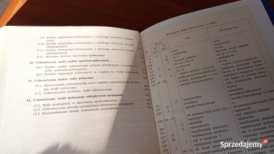 Cybernetyka społeczna Józef Kossecki twarda 1975 Gdańsk