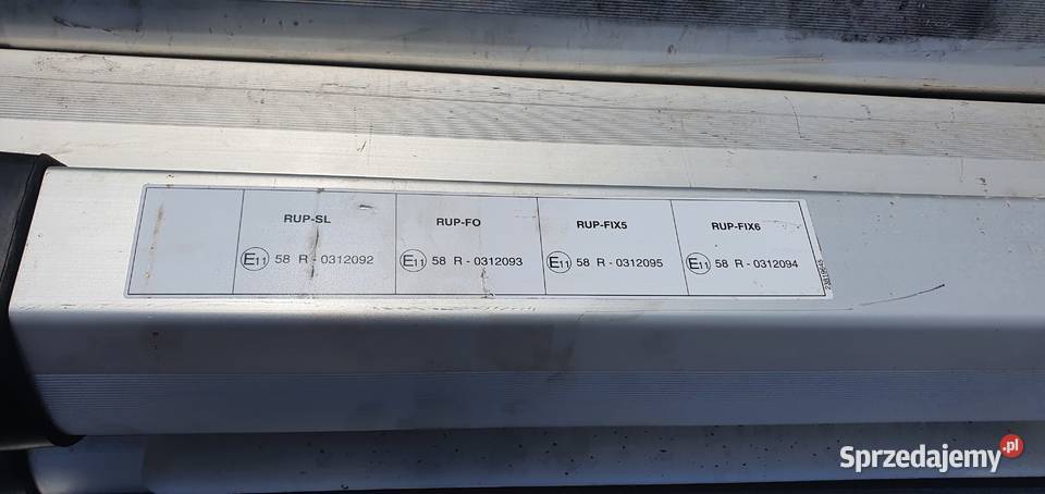 VOLVO FH FM FMX BELKA ZDERZAK TYŁ NOWY TYP ciężarowe lubuskie Bieleń