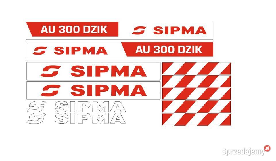 Naklejki Sipma au 300 dzik zamienniki super Bydgoszcz